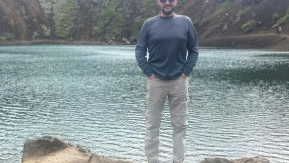 “Hubo unos 3.000 temblores, yo sentí 5 por día”: el mendocino que vivió en Islandia la previa a la erupción de un volcán. Foto: Gentileza Juan Pablo Bruno