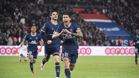 Paris Saint-Germain derrotó 2-1 al último campeón del certamen en el Parque de los Príncipes por la fecha 12. Ángel Di María asistió y convirtió. / Gentileza.