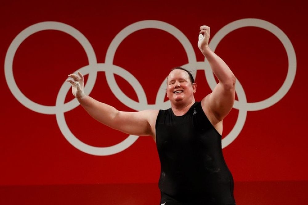 Laurel Hubbard, atleta trans y levantadora de pesas. Compitió en Tokio 2020 (o 2021), pero sin conseguir medallas.&nbsp;