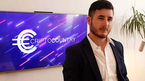 Giovanni Caroglio, uno de los detenidos por presunto fraude en inversiones y venta de lotes virtuales en el Metaverso. Foto: LinkedIn Giovanni Caroglio