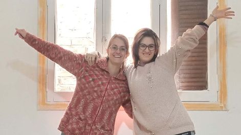 Las hermanas Vanina y Gisela crearon un multiespacio en San Rafael