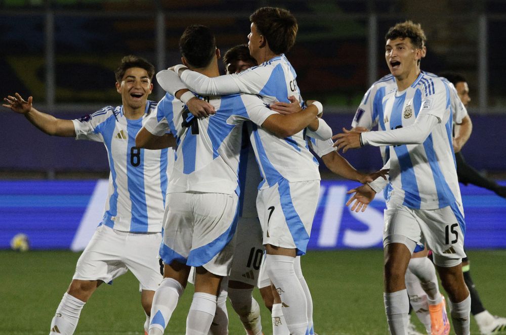 Mundial Sub 20: con un golazo de Santino Andino, Argentina goleó a ...