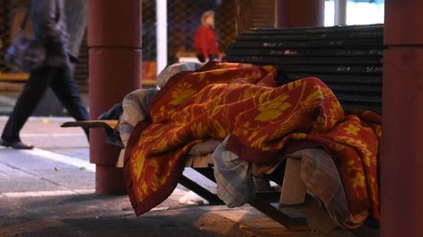Personas en situación de calle: preocupa la llegada del frío