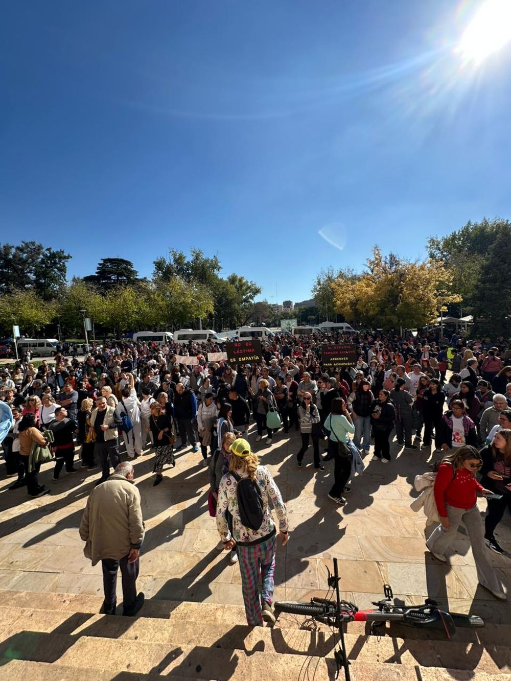 Discapacidad: el colectivo mantiene el reclamo, con un fuerte foco puesto en la prestación de servicios y rechazo al nuevo proyecto de ley del Gobierno Nacional. Foto: Gentileza