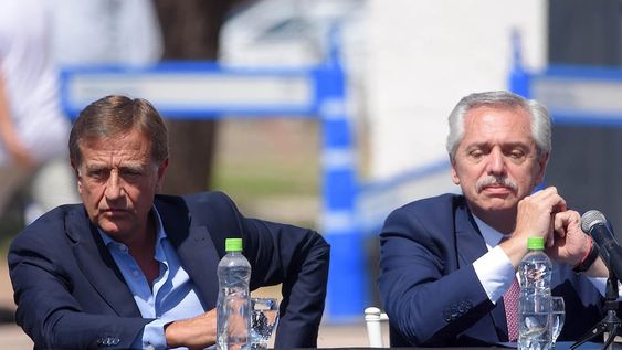 Otra vez el presidente de la Nación Alberto Fernández enfrentado al gobernador Rodolfo Suárez. Esta vez, por la construcción de casas en Mendoza.Foto: Claudio Gutiérrez Los Andes