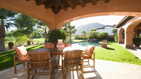 Muebles de exteriores, cómodos y resistentes