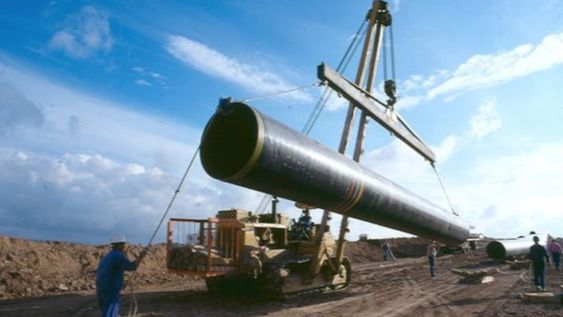 Construcción de gasoducto