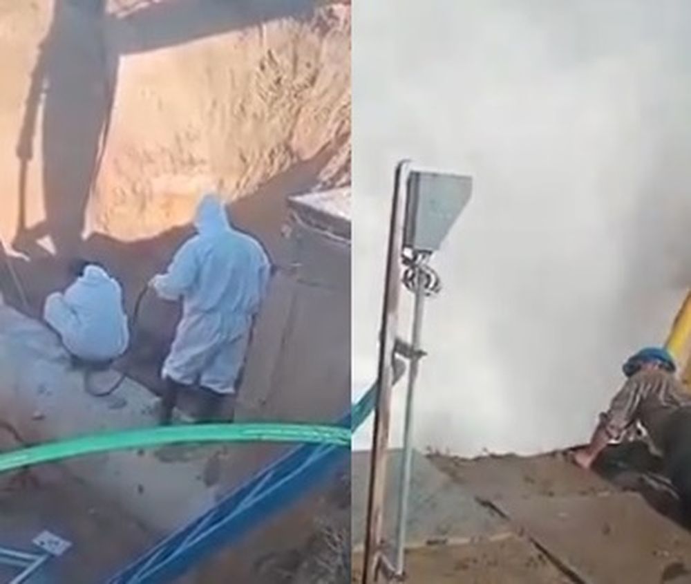Dos operarios resultaron heridos tras la explosión de un caño en la planta potabilizadora de Paraná