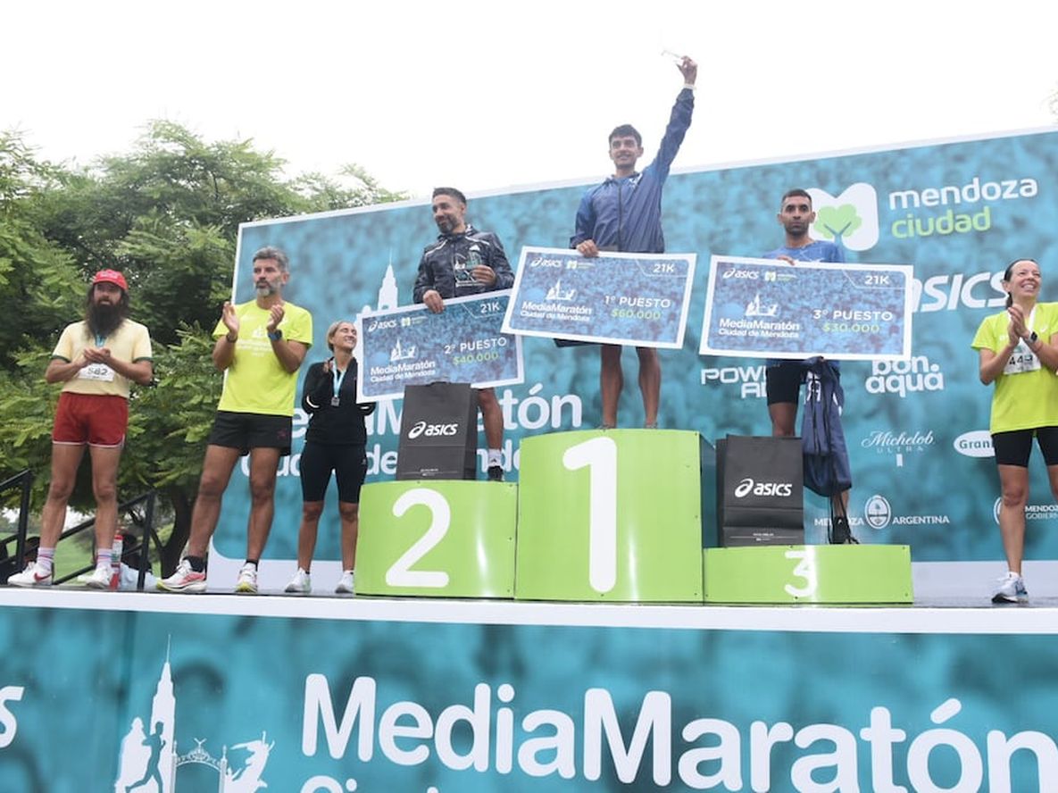 La Ciudad premiará con hasta $200.000 pesos a los ganadores de la Media Maratón Ciudad de Mendoza 2024