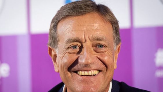 Rodolfo Suárez, Horacio Rodríguez Larreta y Alfredo Cornejo presentaron el Frente Cambia Mendoza en el Club Andes Talleres.  Foto: Ignacio Blanco / Los Andes