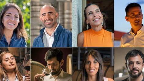 Los Andes | Ana Paula Bartolucci, Germán Di Césare, Victoria Brond, Gonzalo Serrano Alau, Andrea Tansini, Gustavo Rearte, Maricel Valdéz y Agustín Alcoleas.