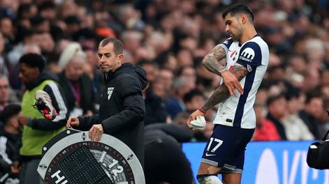 Los Andes | Cuti Romero salió lesionado y está en duda para la fecha FIFA. / Foto: Tottenham