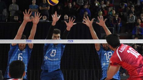Vóleibol masculino: Argentina volvió a caer y aún no pudo ganar en la flamante VNL