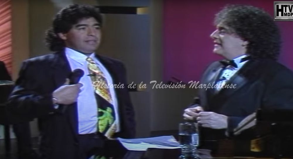 Diego Armando Maradona protagonizó un icónico momento junto a Antonio Gasalla