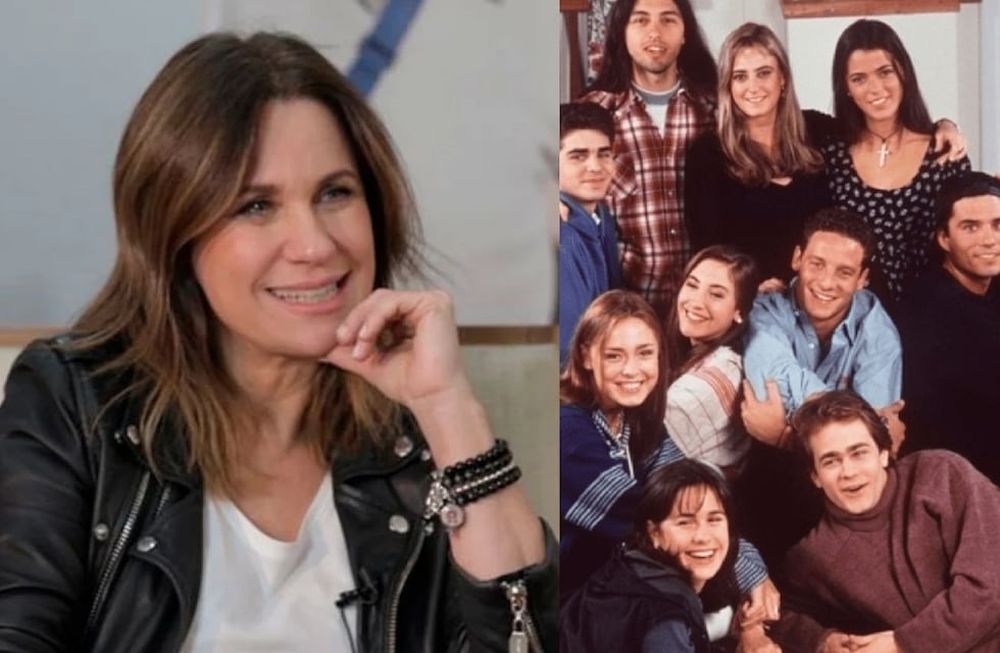 Nancy Duplaa causó nostalgia con una foto del elenco de “Montaña rusa”