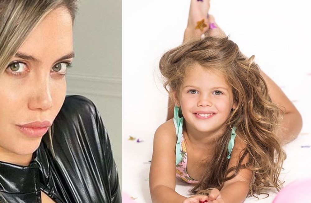 Wanda Nara mostró la fascinante colección de vestidos que recibió su hija Francesca