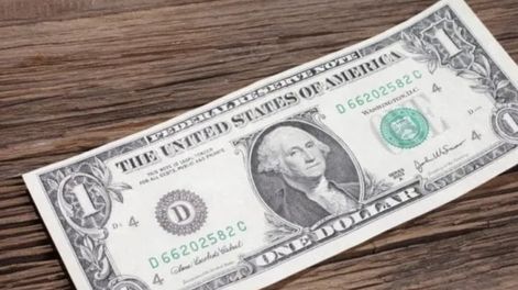 El billete de 1 dólar tiene un particular detalle que cotiza en altos valores. Gentileza.