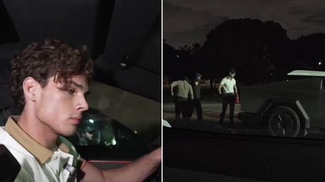 El streamer fue grabado atropellando a un fan que, según él,&nbsp; lo acosó durante todo el día.