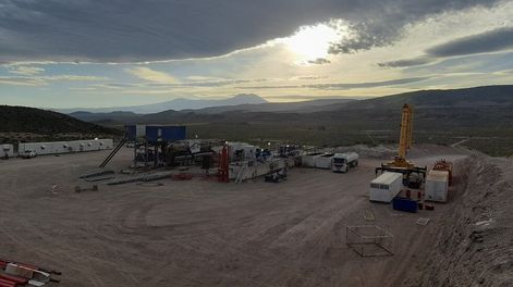 Aconcagua Energía inició la perforación de un pozo en el sur mendocino con equipo 100% propio.