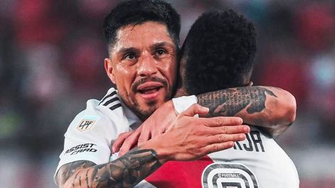 Enzo Pérez, líder e ídolo de River Plate/ Gentileza.