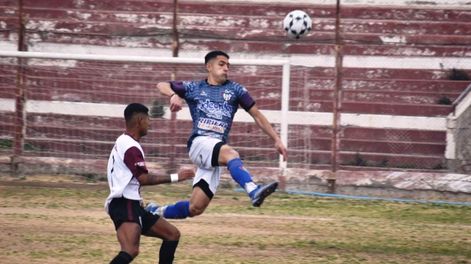 Los Andes | El Granate y el Tricolor empataron 1 a 1 en el Jardín del Bajo. / Gentileza Prensa Guaymallén.