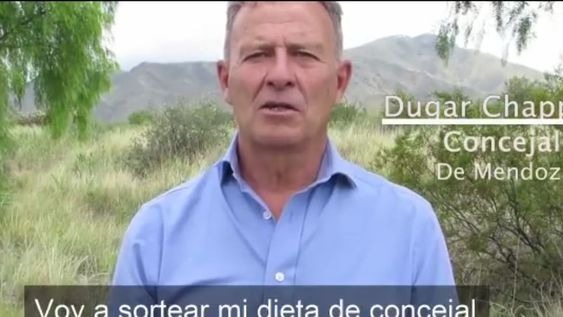 El concejal Dugar Chappel sorteará su dieta de concejal.