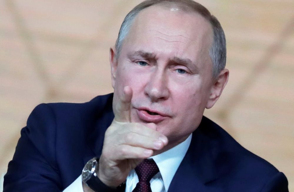 El presidente ruso afirmó este jueves que la invasión de Ucrania avanza “según lo planeado”. (Foto / AP)