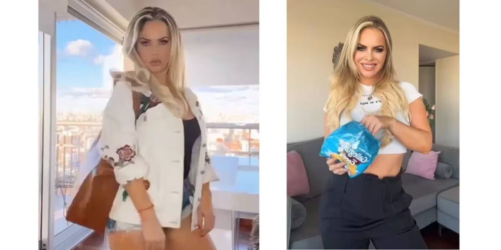 Alejandra Maglietti vive en un amplio departamento en Palermo.