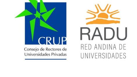 El presidente de la RADU, Daniel Miranda, y el presidente del CRUP, Juan Carlos Mena, abogan por una mayor cooperación entre universidades públicas y privadas.