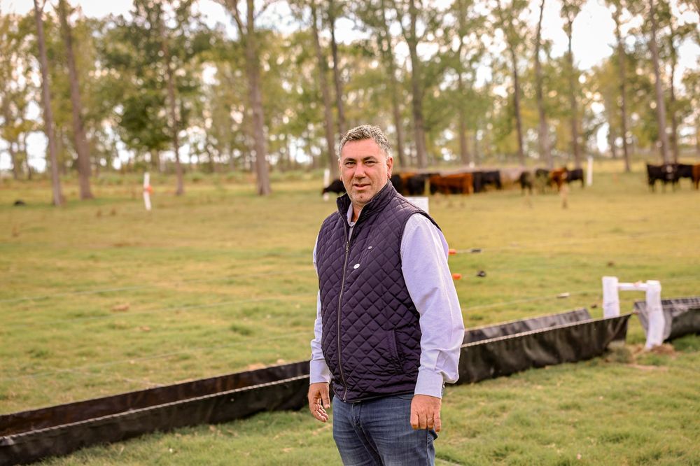 Germán Herrada, presidente de la Cámara de Comercio alvearense
