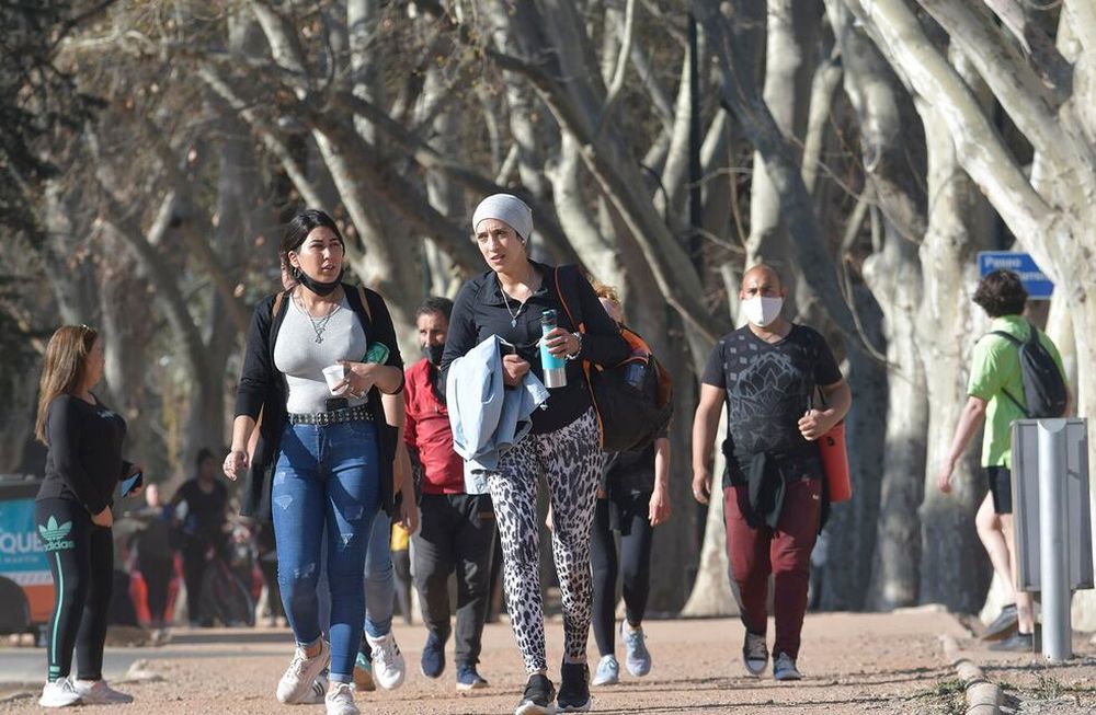 Parque General San Martín, Mendoza. Foto: Orlando Pelichotti / Los Andes