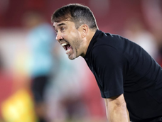 Eduardo Coudet debutó y cantó victoria en River. Su análisis. Eduardo Coudet debutó y cantó victoria en River. Su análisis.