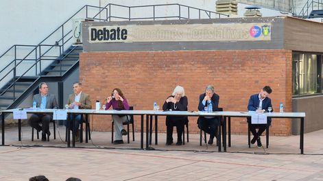 Candidatos a diputados nacionales debatieron sobre educación en el CUC.&nbsp;