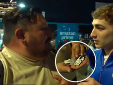 Un hincha aseguró que pagó $800.000 por dos entradas a la despedida de Messi y que su ex le rompió una antes de entrar.