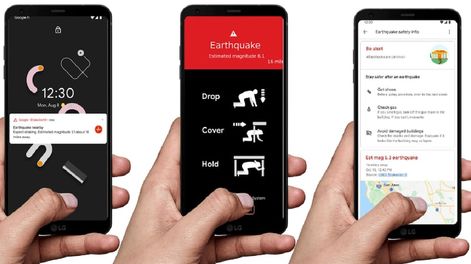 Sistema de alertas de terremotos de Google funciona en teléfonos Android