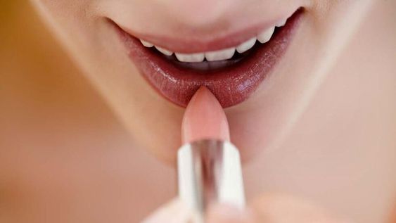Labios y sonrisa en primer plano