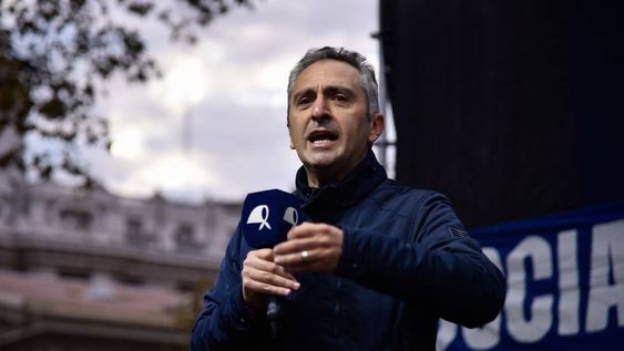 Reapareció el “Cuervo” Larroque: “El infierno está muy cerca, es Massa o el apocalipsis” (Archivo)