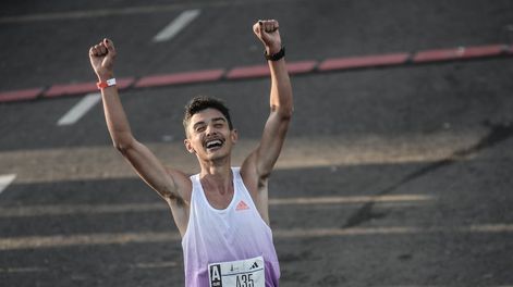 Los Andes | Ignacio Erario la rompió en la Media Maratón 21k  en la Ciudad de Buenos Aires - Foto Federico Lopez Claro