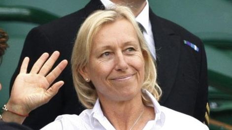 Navratilova confesó que al tratamiento que se sometió fue satisfactorio. / Gentileza.