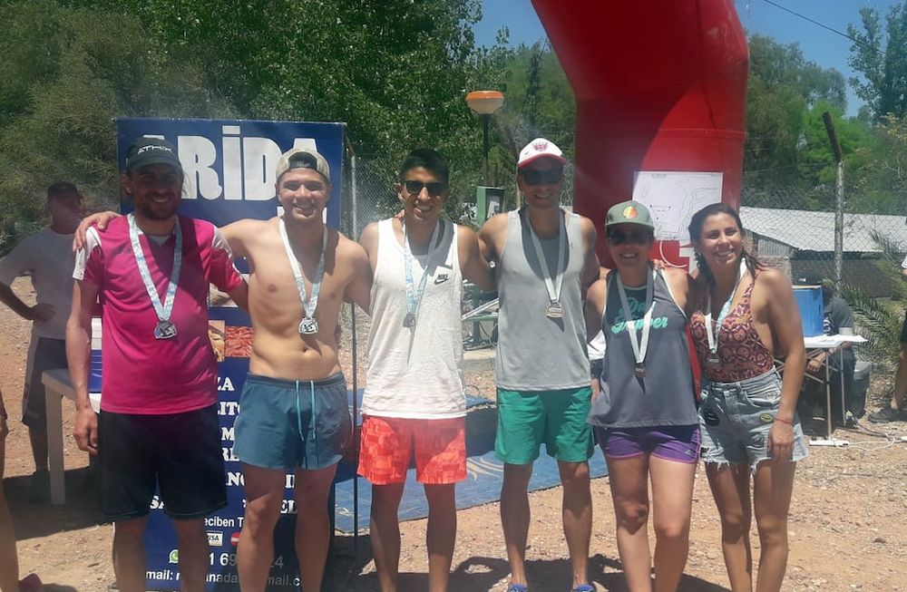 Matías Zani y Alejandra Torres se impusieron en la primera fechas del Acuatlón Mendocino
