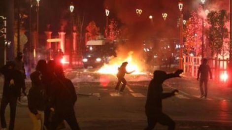 Los Andes | Protestas y violencia en París