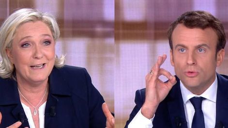 Los Andes | Le Pen y Macron