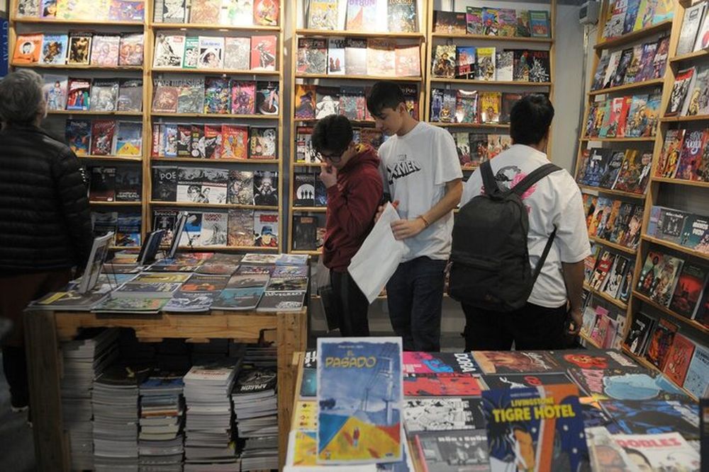 Chicos en la Feria del Libro de Buenos Aires