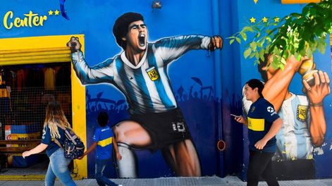 La tensa espera del barrio de La Boca