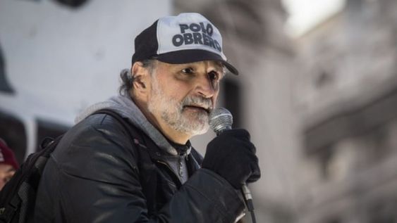 Eduardo Belliboni, líder piquetero del Polo Obrero (Gentileza)