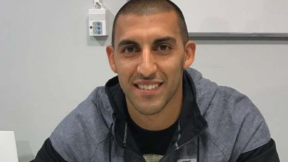 Con “Wanchope” en la Ribera