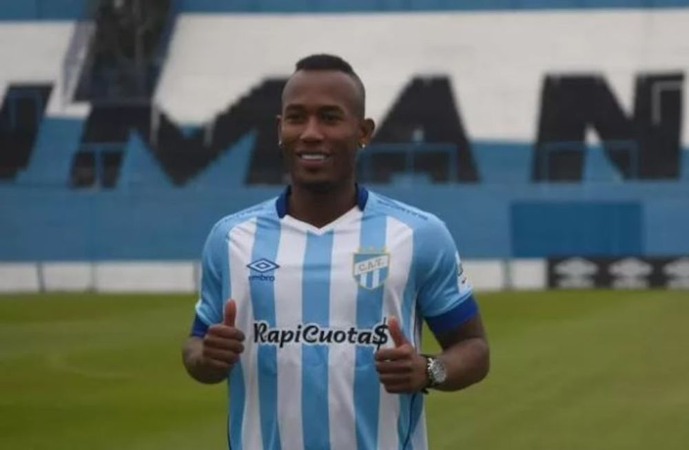 El futbolista de Atlético Tucumán Andrés Balanta murió en la tarde de este martes tras sufrir una descompensación en la práctica del equipo. Foto: Gentileza / Diario La Gaceta