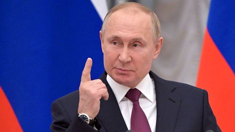 Los Andes | El gobierno de Putin advirtió a países vecinos a Ucrania que no deben involucrarse en la guerra. Archivo.