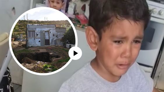 Video: el deplorable estado de la casa donde vivía Ángel López junto a su madre biológica
