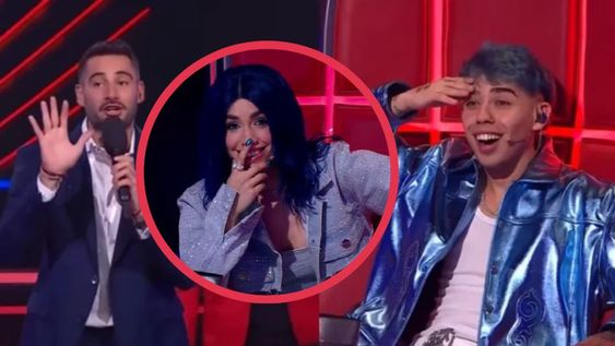 Lali Espósito imitó a Luck Ra en La Voz Argentina.